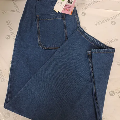 LUCY AND YAK COLE JEANS IN MID WASH BLUE - 40R