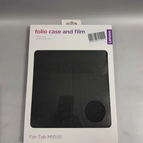 5 X BOXED LENOVO FOLIO PROTECTIVE CASE FOR TAB M10