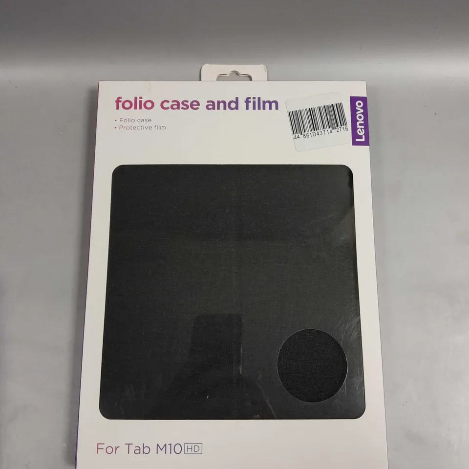 5 X BOXED LENOVO FOLIO PROTECTIVE CASE FOR TAB M10