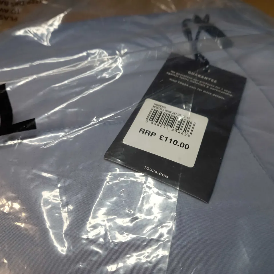 PACKAGED TOG 24 SKY BLUE WOMENS WINTER JACKET - SIZE 12