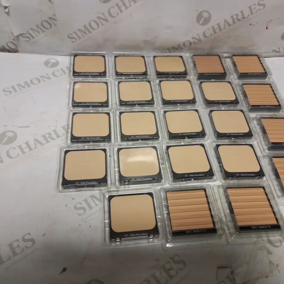 LOT OF APPROXIMATELY 23 GIVENCHY PRODUCTS TO INCLUDE 16 RADIANT MAT POWDER - 01 MAT PORCELAIN, 6 POWDER FOUNDATION 016 MAT AMBER, POWDER FOUNDATION 017 MAT ROSY BEIGE 