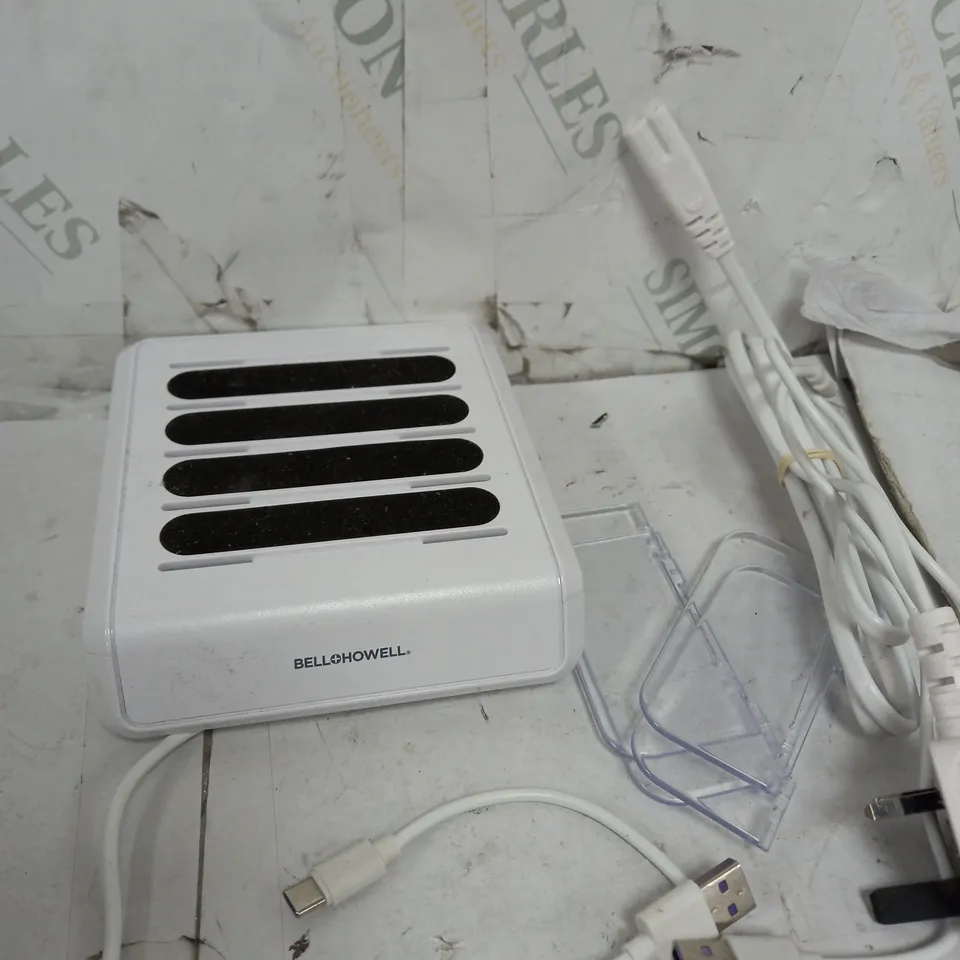 BOXED BELL & HOWELL MULTI DEVICE USB CHARGING STATION
