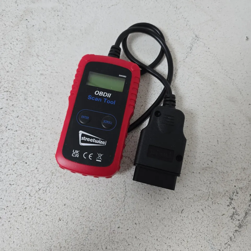 BOXED STREETWIZE OBDII FAULT CODE READER