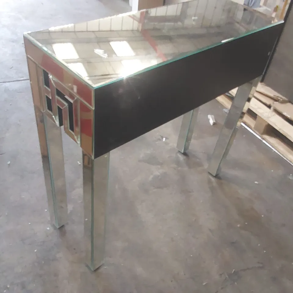 DESIGNER MIRRORED CONSOLE TABLE