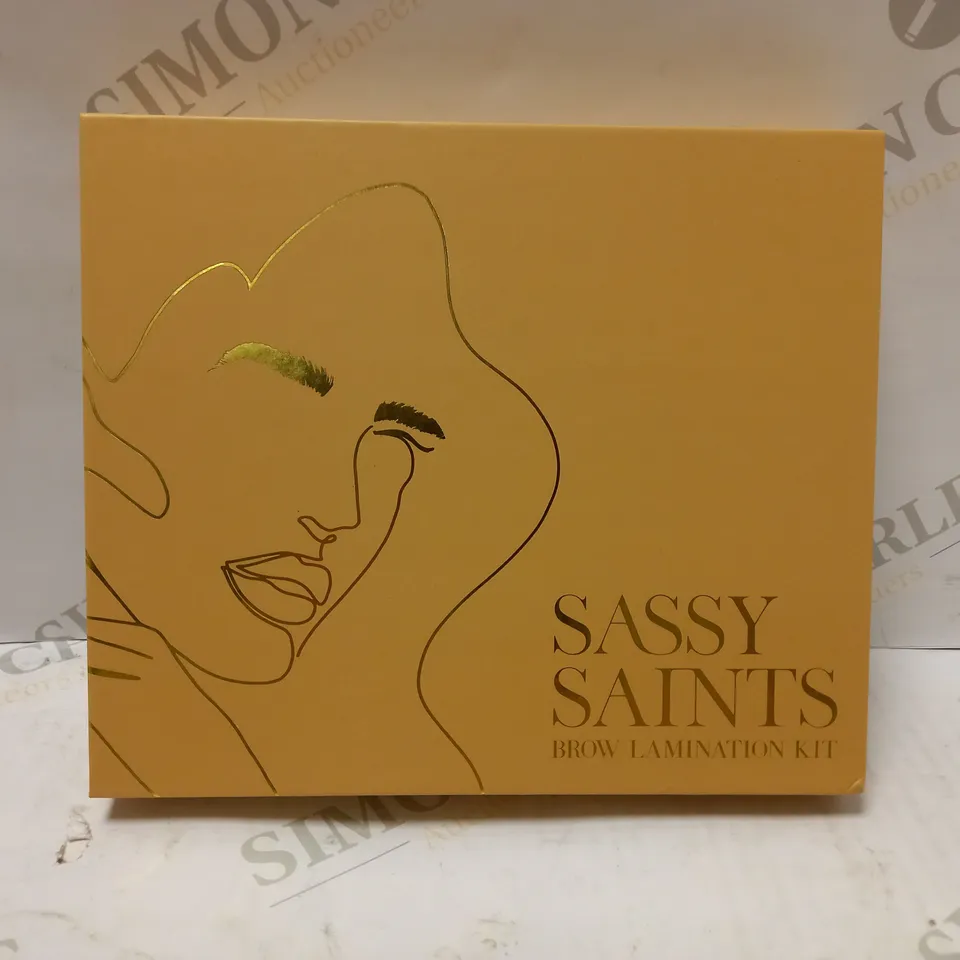 SASSY SAINTS DIY AT HOME BROW LAMINATION KIT