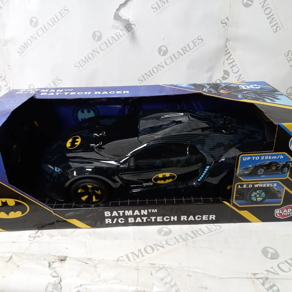 BATMAN 1:10 R/C BAT-TECH RACER  RRP £49.99