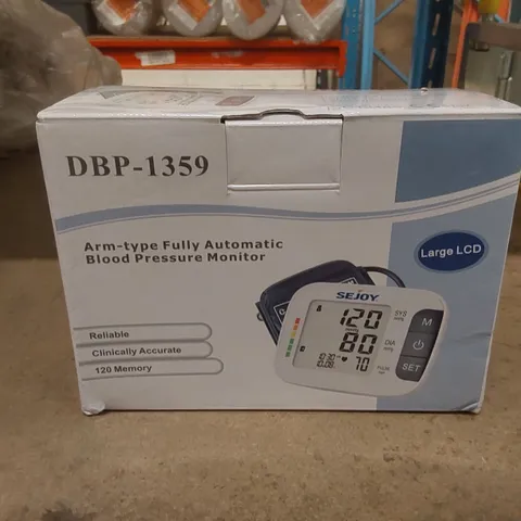 BOXED FULLY AUTOMATIC BLOOD PRESSURE MONITOR 