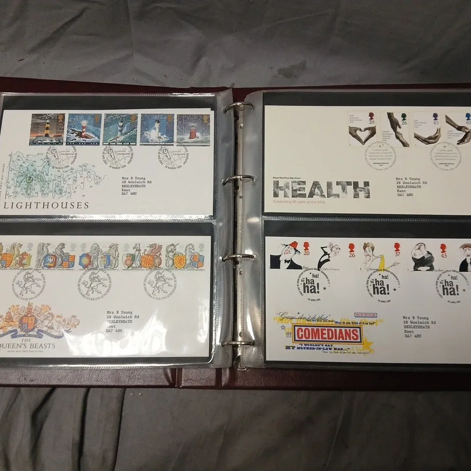 MULTI-PAGE STAMP COLLECTION IN BINDER