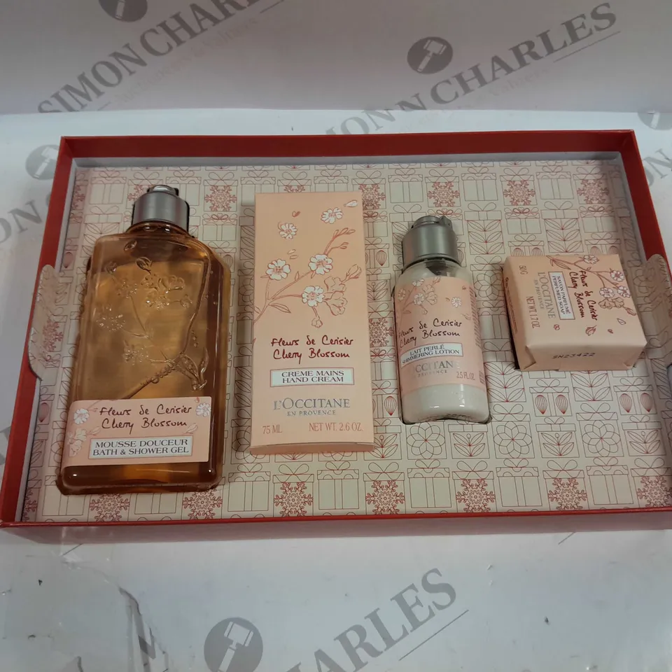 BOXED L'OCCITANE SOFT & DELICATE CHERRY BLOSSOM COLLECTION 