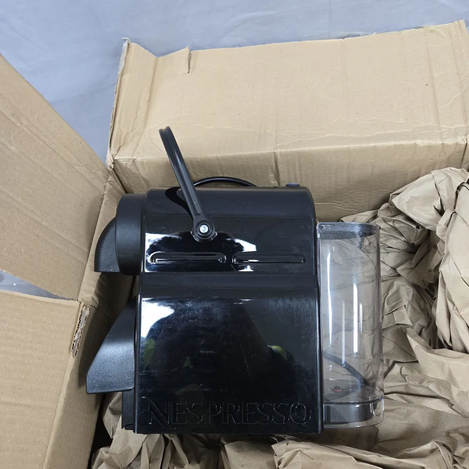 NESPRESSO COFFEE MACHINE – BLACK, BOXED