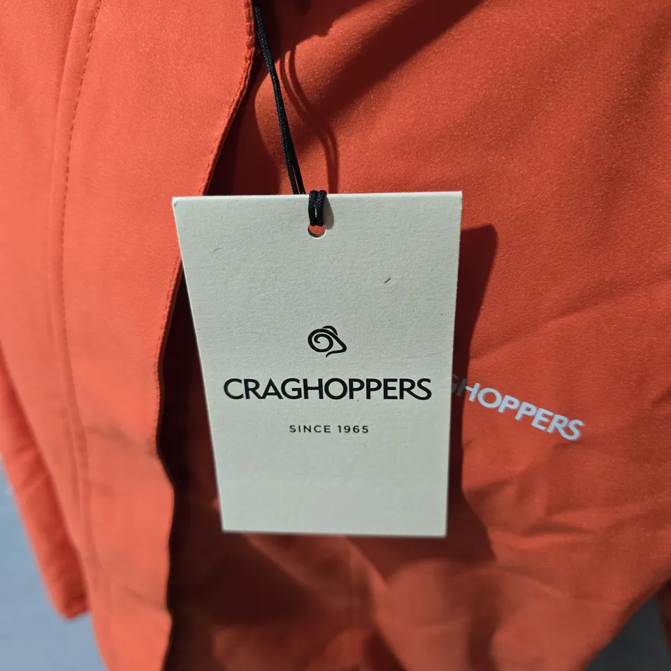 CRAGHOPPERS WOMENS CALDBECK THERM JACKET – ORANGE OUTDOOR COAT