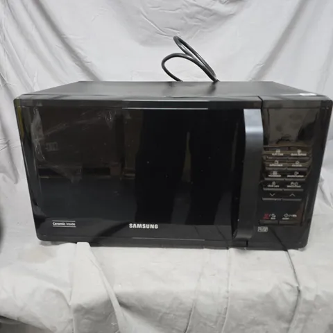 SAMSUNG MICROWAVE OVEN – BLACK, CERAMIC INTERIOR, COUNTERTOP