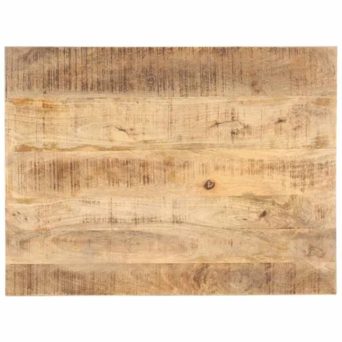 VIDAXL SOLID WOOD TABLE TOP 80 X 60 CM (25–27 MM)