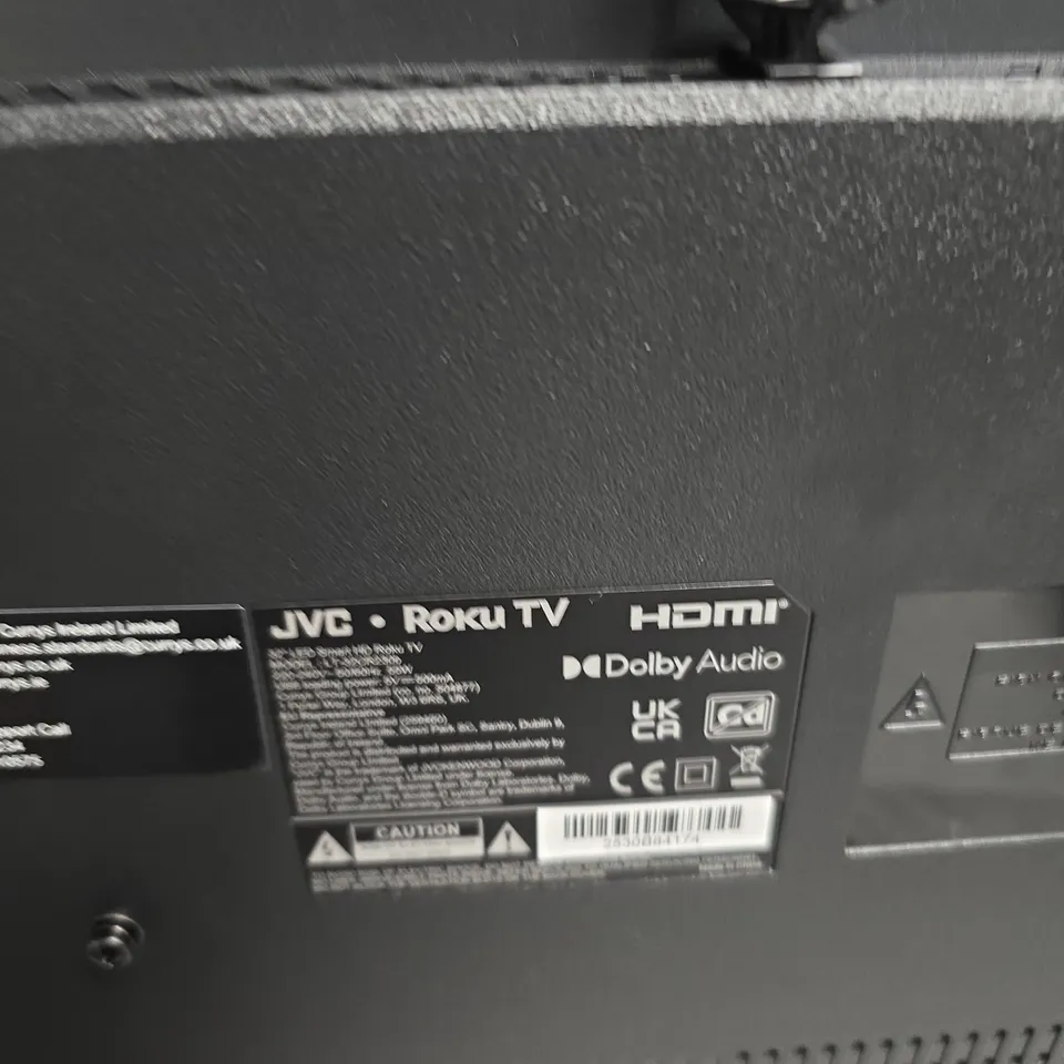 JVC ROKU TV 32" HD SMART LED TV