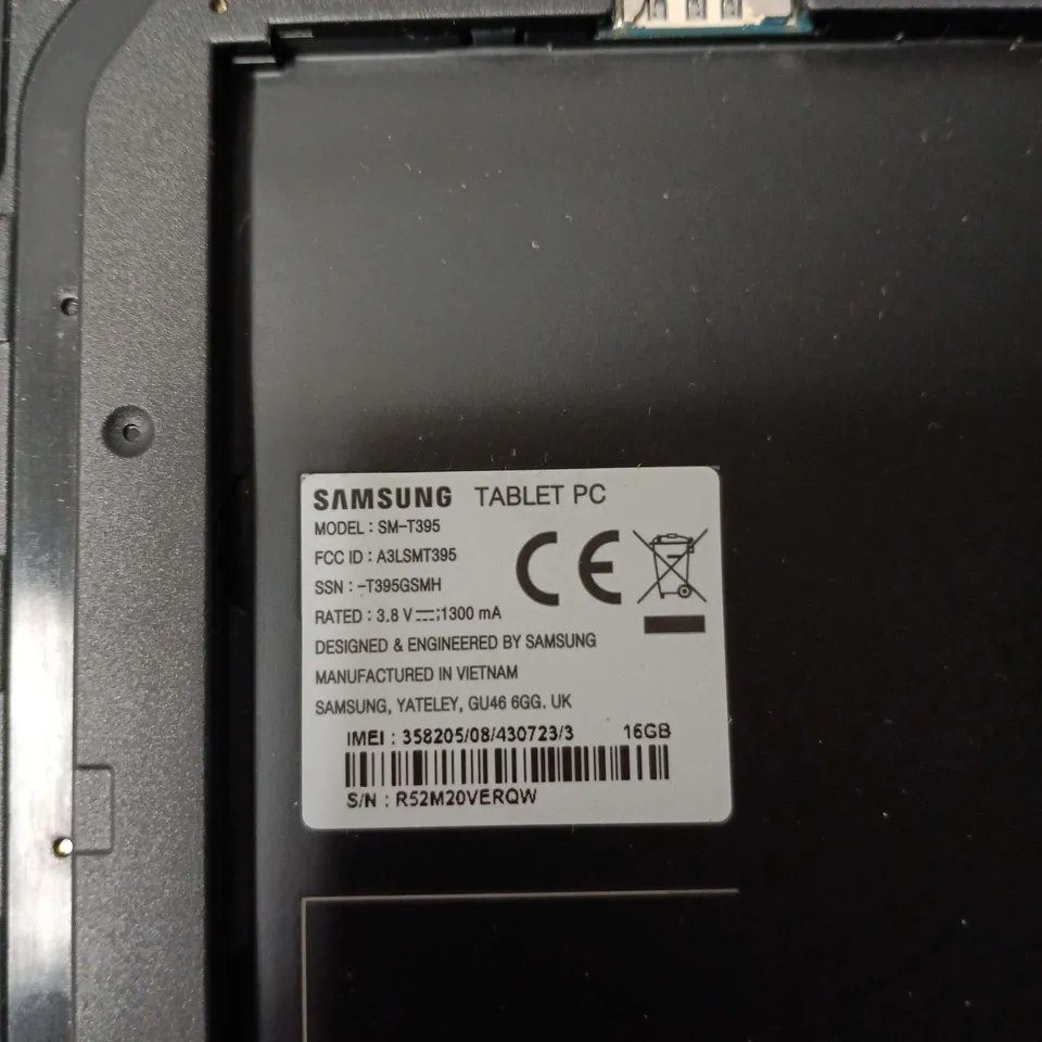 SAMSUNG GALAXY TABLET PC SM-T395 (16GB) – TABLET