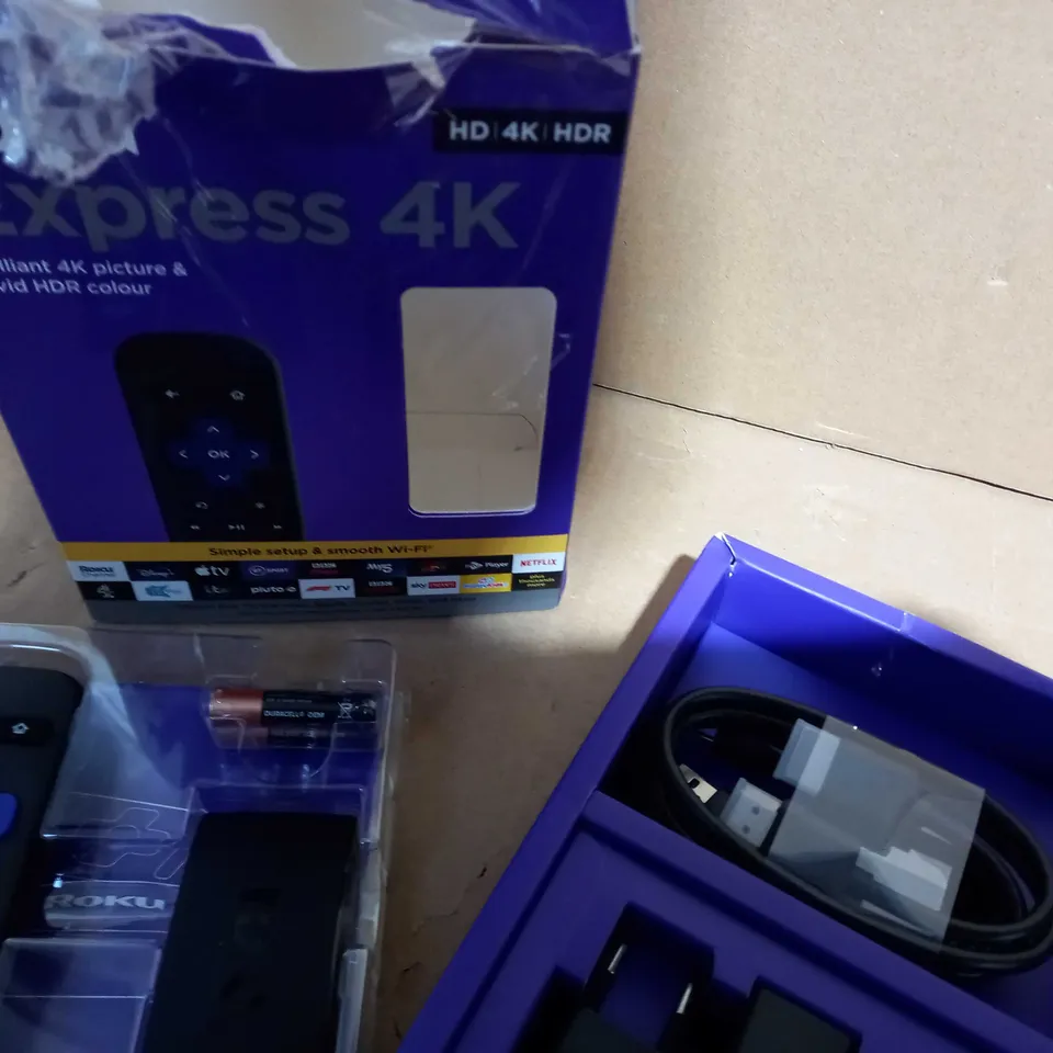 BOXED ROKU EXPRESS 4K 