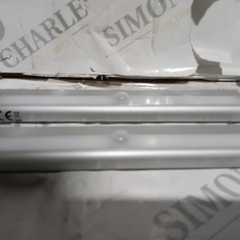 BOXED SFIXX BRUSHED ALUMINIUM PIR MOTION SENSOR LIGHTS DUO