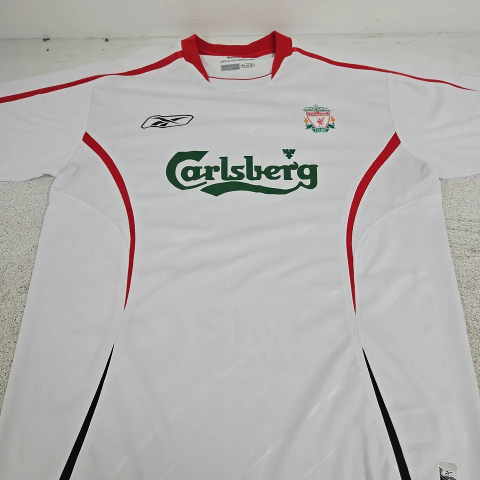 LIVERPOOL FC 2005/06 AWAY SHIRT - SIZE M 