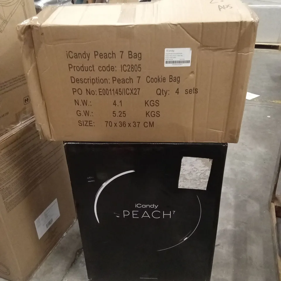 BOXED ICANDY PEACH⁷ STROLLER AND ACCESSORIES PACK (2 BOXES)