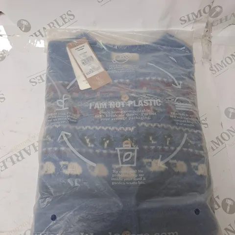 WOOLOVERS ROBIN FARISLE CARDIGAN SIZE M