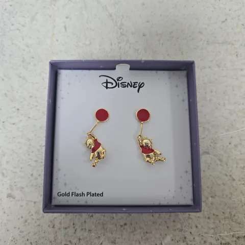 DISNEY WINNIE THE POOH DROP EARRINGS 