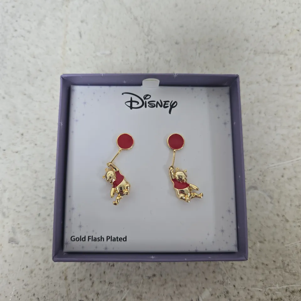 DISNEY WINNIE THE POOH DROP EARRINGS