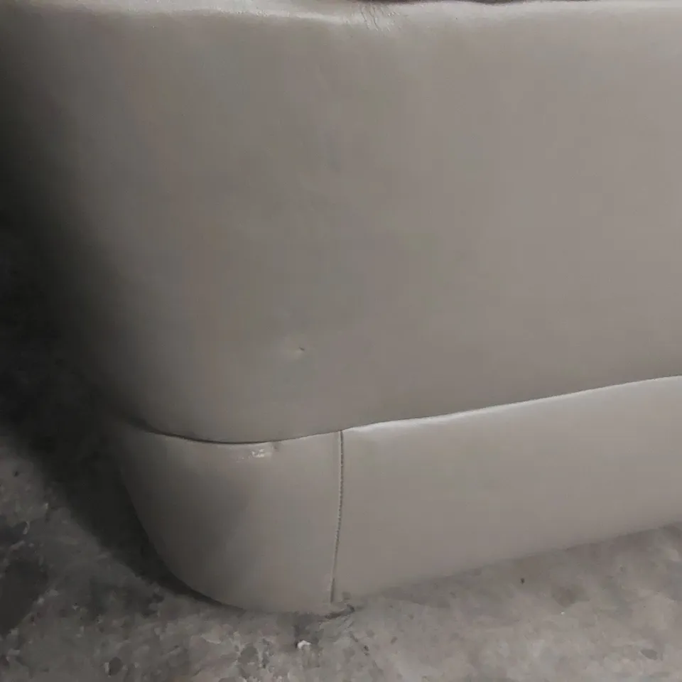 QUALITY DESIGNER MARLOW ITALIAN LEATHER 3 SEATER SOFA