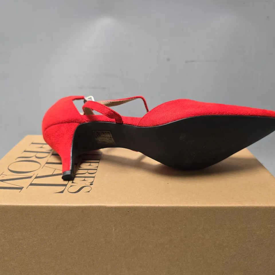 BOXED WHERE'S THAT FROM BRIDAL SANDALS - SIZE 4 