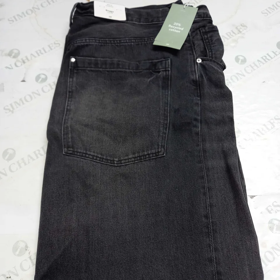 MEN H&M BAGGY FIT LOOSE JEANS - SIZE 36/32