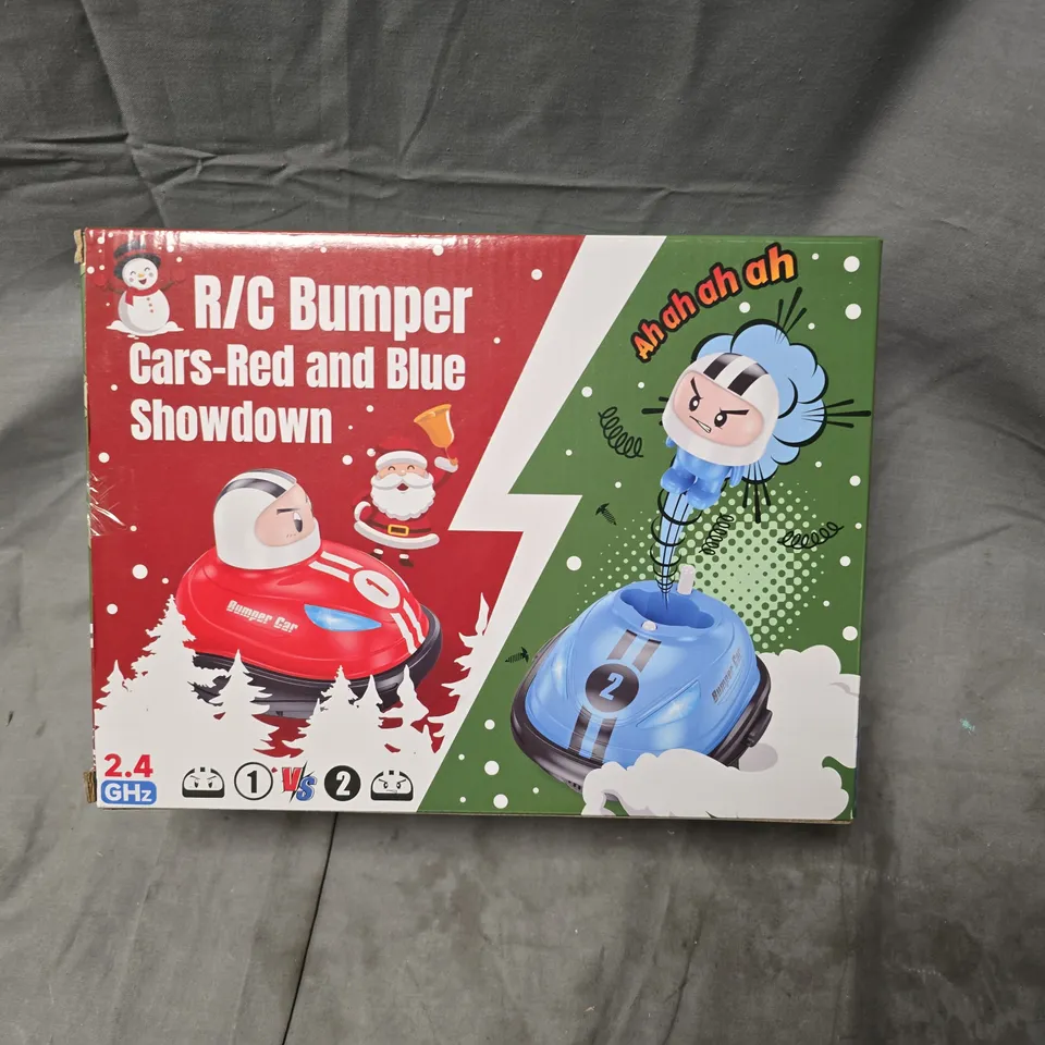 R/C BUMPER CARS – RED & BLUE SHOWDOWN (2.4 GHZ)