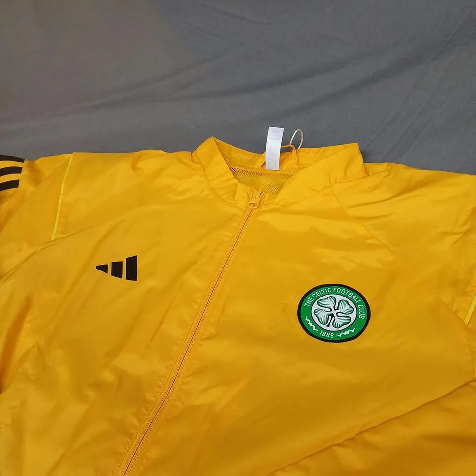 ADIDAS CELTIC FC TRAINING JACKET SIZE L