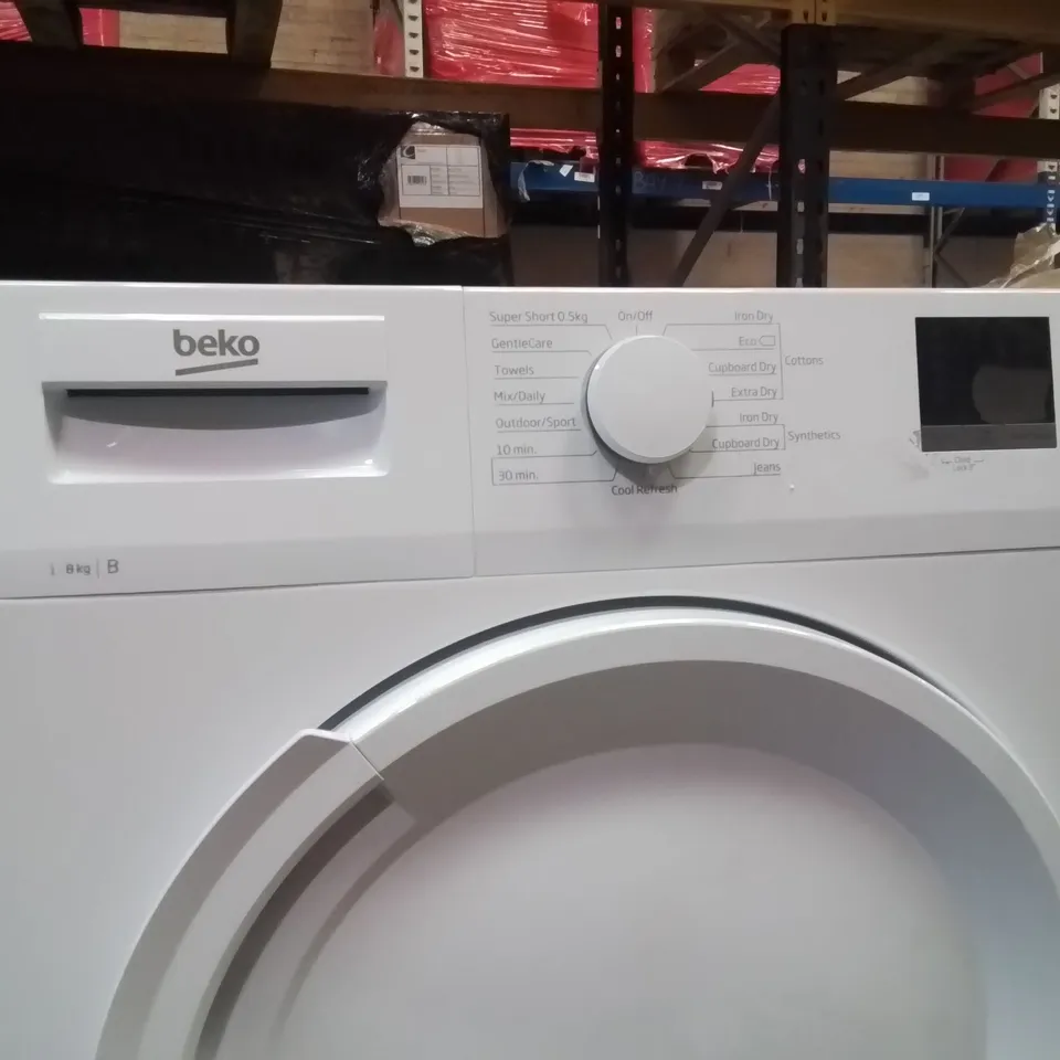 BEKO DTLCE80051W FREESTANDING CONDENSER TUMBLE DRYER WHITE