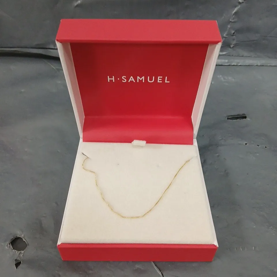 H SAMUEL YELLOW GOLD NECKLACE 