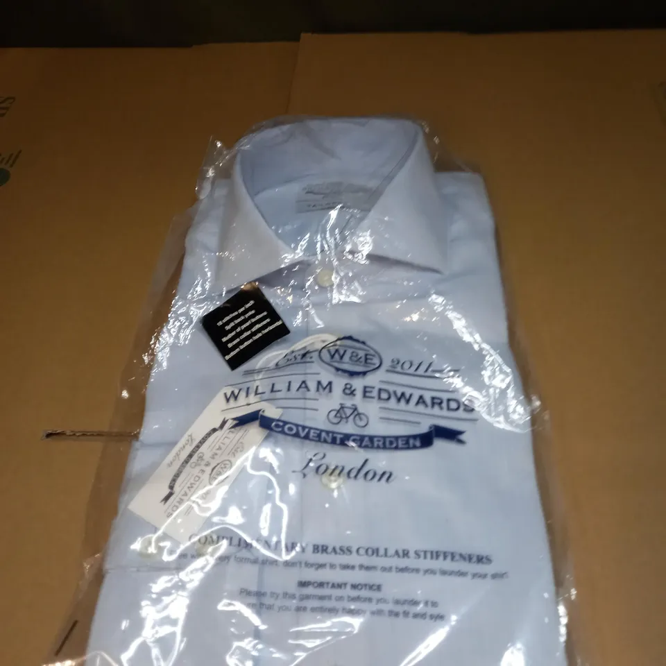 MENS WILLIAM AND EDWARDS TAILORED FIT SHIRTS SIZE UNSPECIFIED