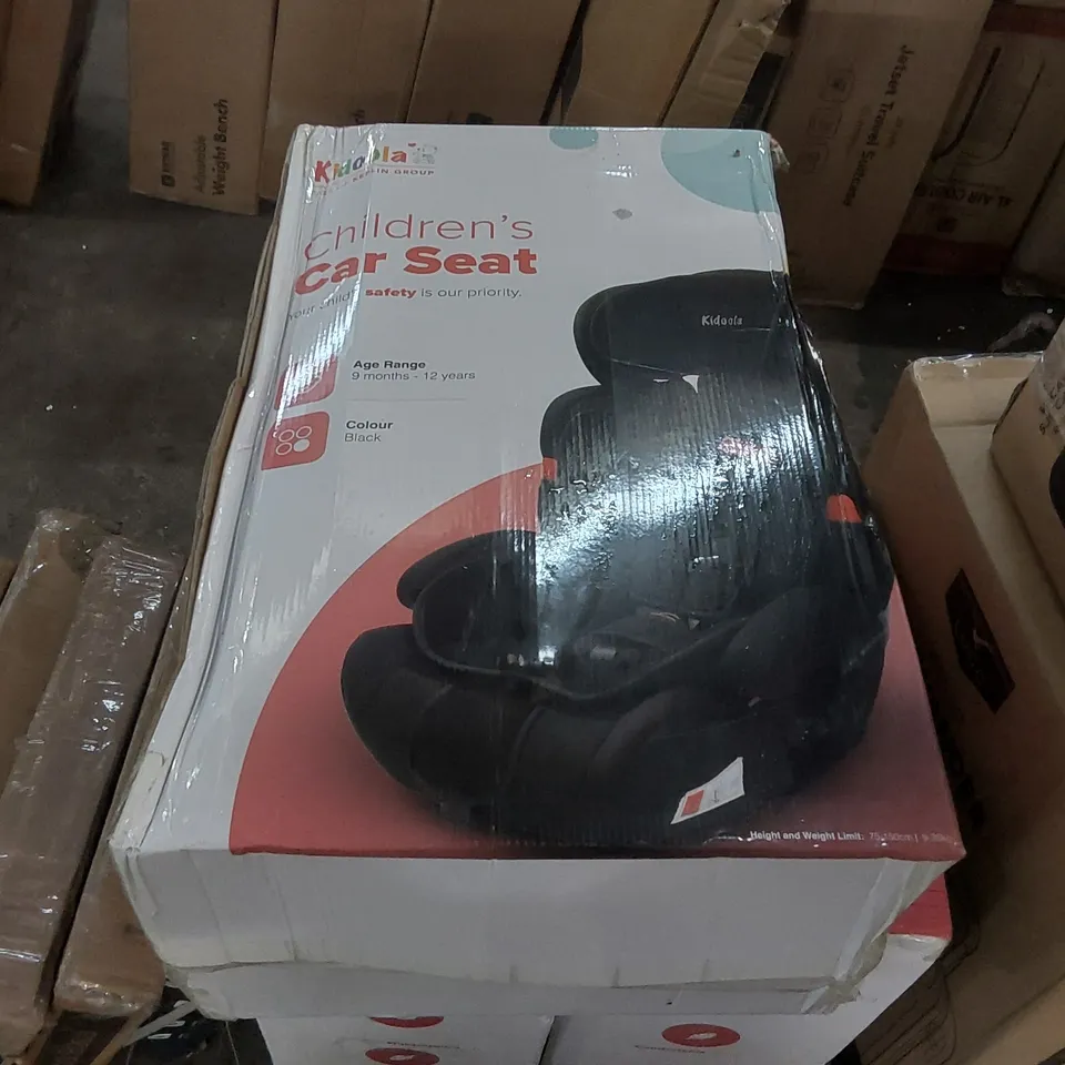 BOXED KIDOOLA CHILDREN'S CAR SEAT