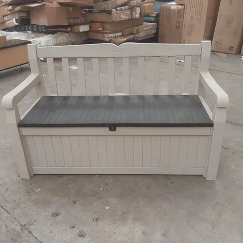 KETER GARDEN BENCH WITH STORAGE 