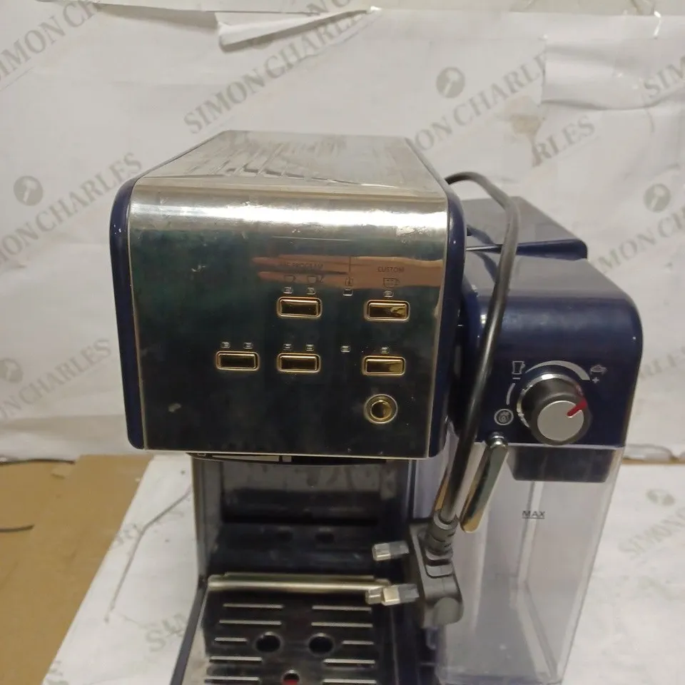 BREVILLE ONE-TOUCH COFFEEHOUSE COFFEE MACHINE - NAVY BLUE