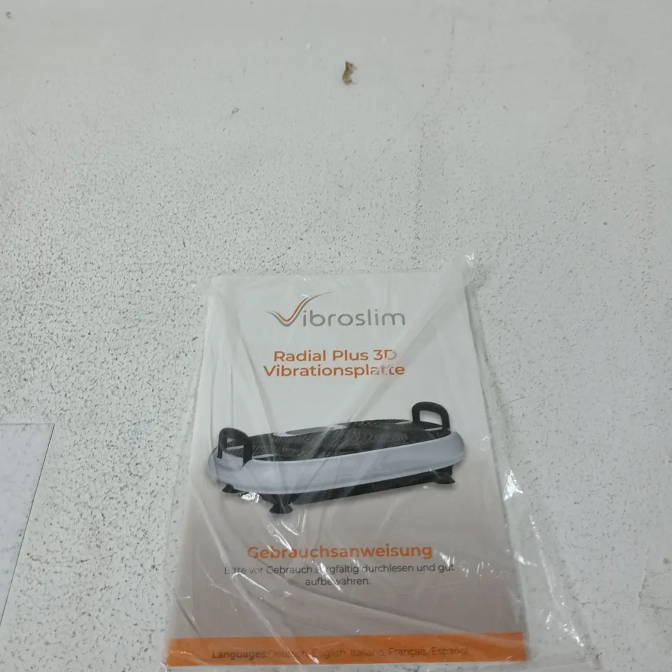 VIBROSLIM RADIAL PLUS 3D VIBRATION PLATE