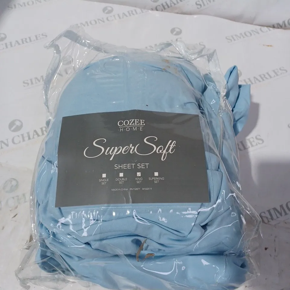 OUTLET SUPERSOFT BY COZEE HOME SET OF 2 FITTED SHEETS