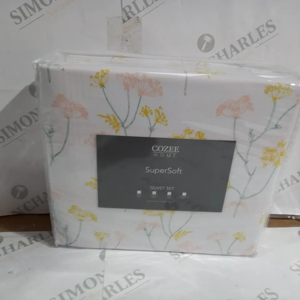 COZEE HOME SUPER SOFT DUEVT SET SIZE DOUBLE