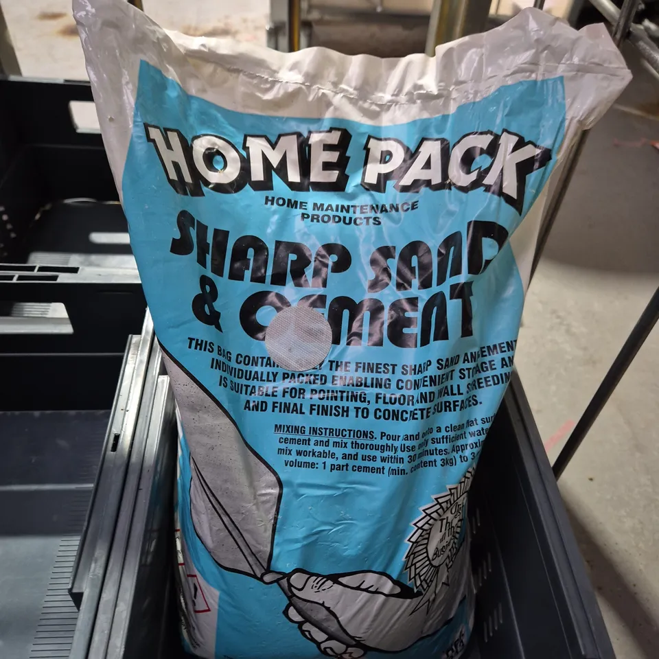 HOME PACK SHARP SAND & CEMENT MIX BAG - 20KG
