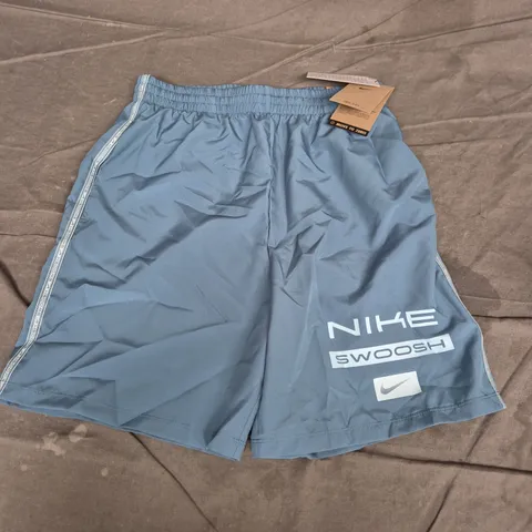 NIKE DRI-FIT SHORTS – KIDS' BLUE (SIZE S)
