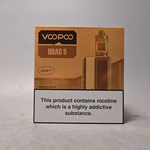 BOXED VOOPOO DRAG 5 IN BLACK