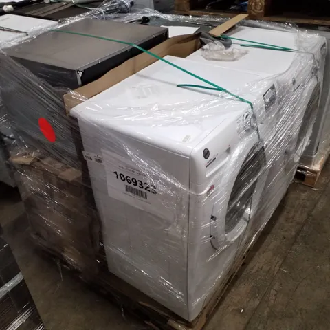 PALLET OF APPROXIMATELY 4 UNPROCESSED RAW RETURN WHITE GOODS TO INCLUDE