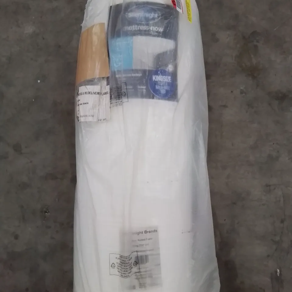 QUALITY BAGGED SILENTNIGHT MIRATEX ROLLED FOAM KINGSIZE MATTRESS 
