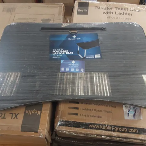 BOX OF APPROXIMATELY 10x DESIRE TECH LAPTOP TRAYS