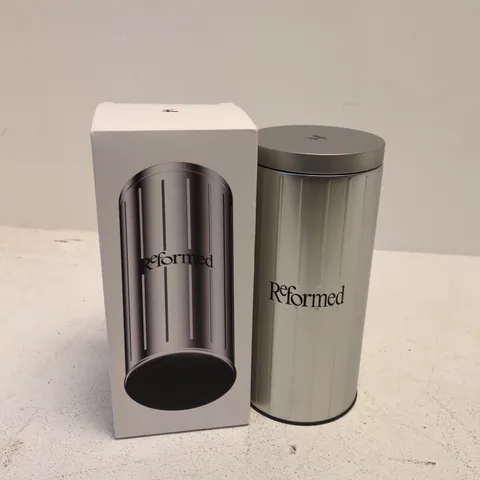 BOXED REFORMED STORAGE TANK IN SILVER COLOUR