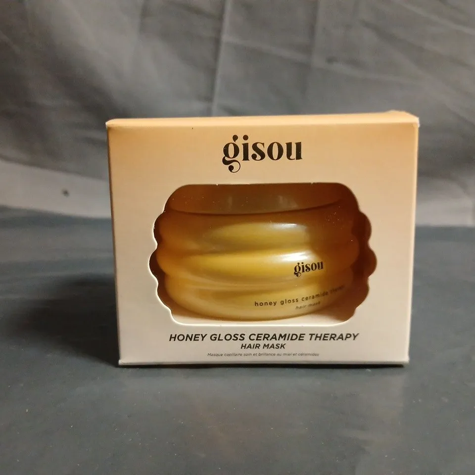 GISOU HONEY GLOSS CERAMIDE THERAPY HAIR MASK - 75ML
