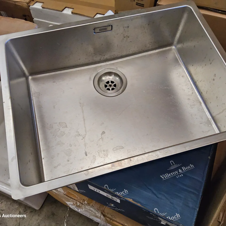 BOXED FRANKE 122.0538.630 STAINLESS STEEL SINK