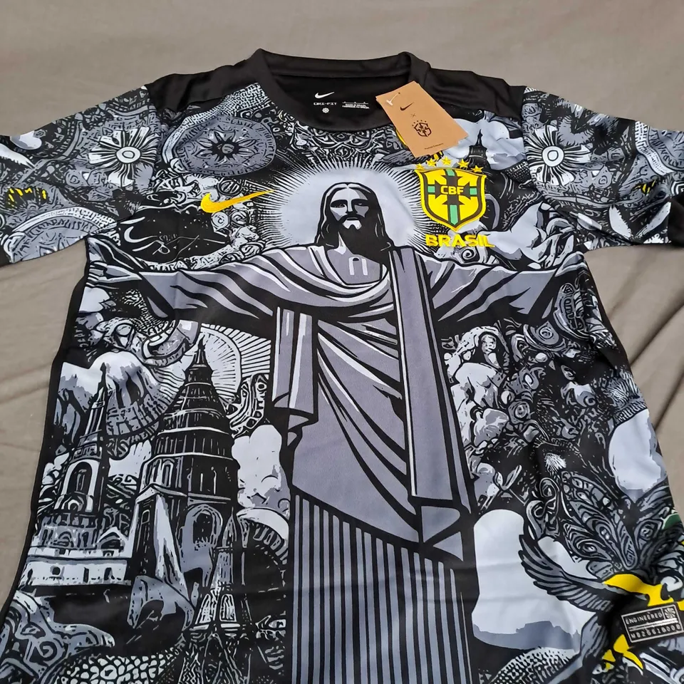 NIKE BRAZILE CHRIST THE REDEEMER SPECIAL EDITION SHIRT - SMALL